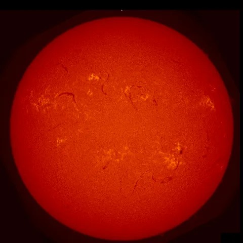 Image of Sun's chromosphere