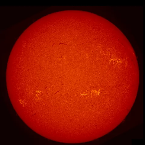 Image of Sun's chromosphere