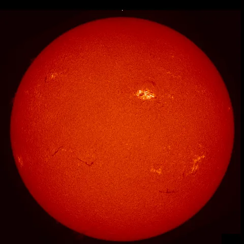 Image of Sun's chromosphere