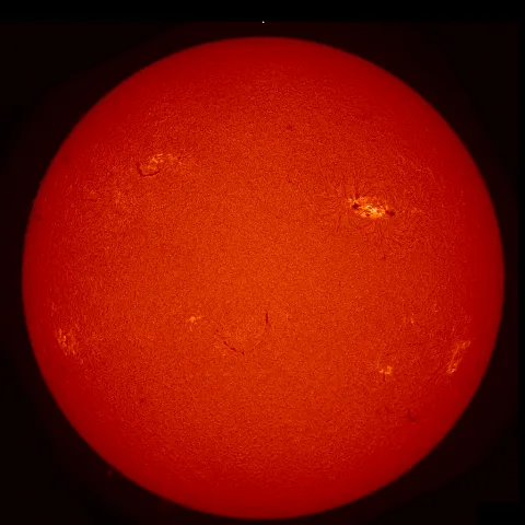 Image of Sun's chromosphere