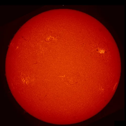 Image of Sun's chromosphere