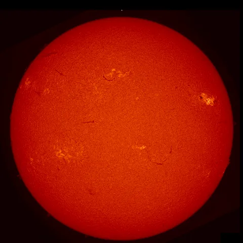 Image of Sun's chromosphere