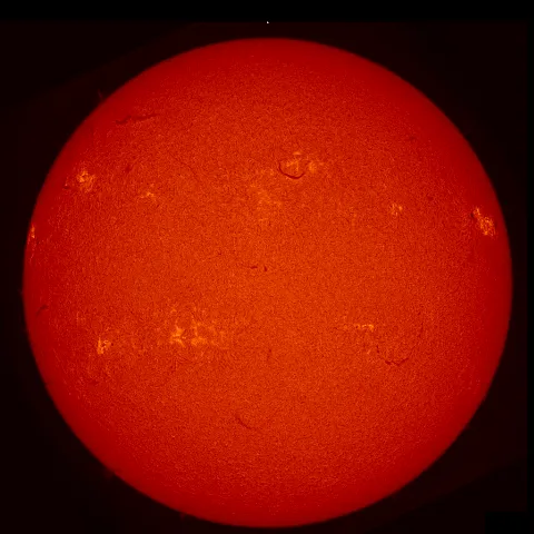 Image of Sun's chromosphere