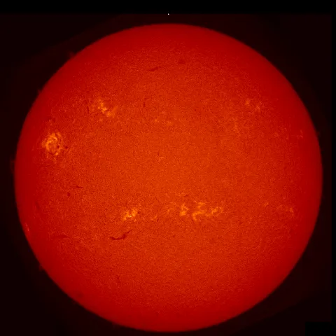 Image of Sun's chromosphere