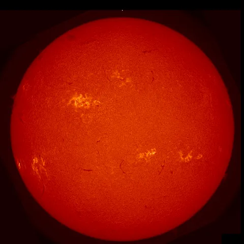 Image of Sun's chromosphere