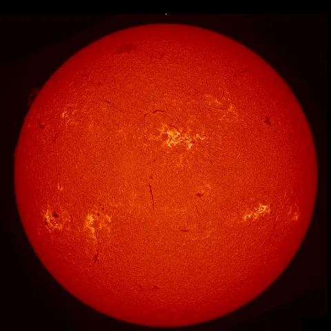 Image of Sun's chromosphere