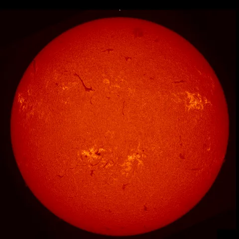 Image of Sun's chromosphere