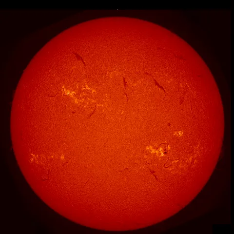 Image of Sun's chromosphere