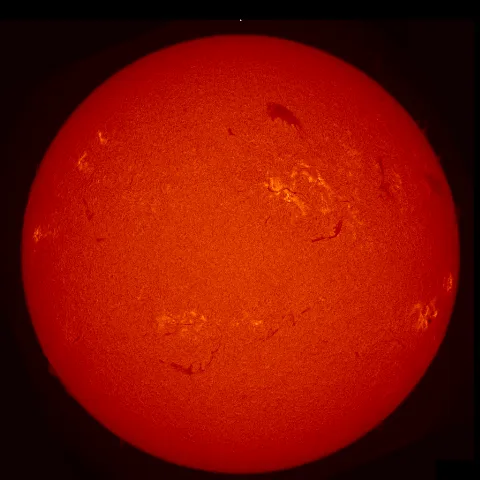 Image of Sun's chromosphere