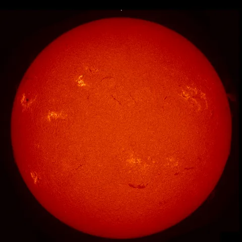 Image of Sun's chromosphere