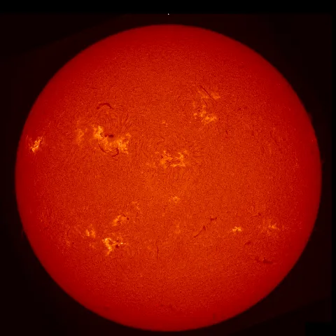 Image of Sun's chromosphere