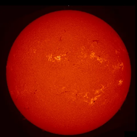 Image of Sun's chromosphere