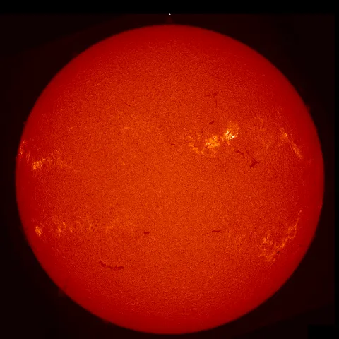 Image of Sun's chromosphere