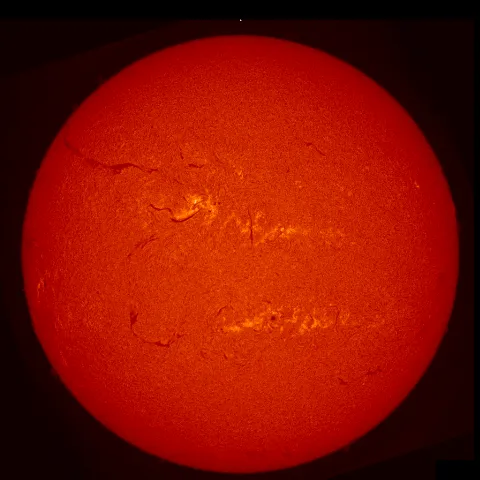 Image of Sun's chromosphere