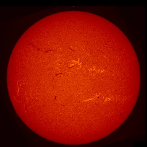 Image of Sun's chromosphere