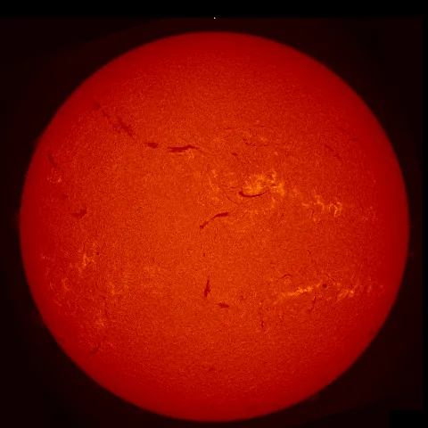 Image of Sun's chromosphere