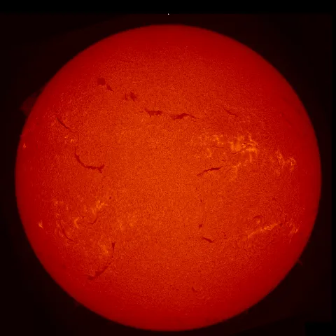 Image of Sun's chromosphere