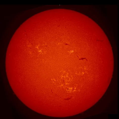 Image of Sun's chromosphere