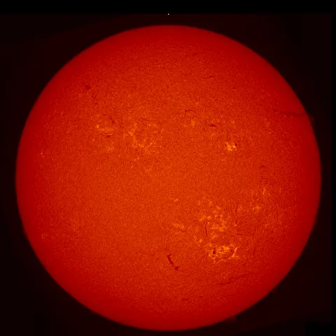 Image of Sun's chromosphere