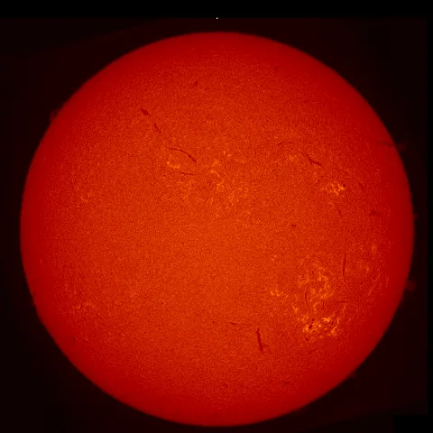 Image of Sun's chromosphere