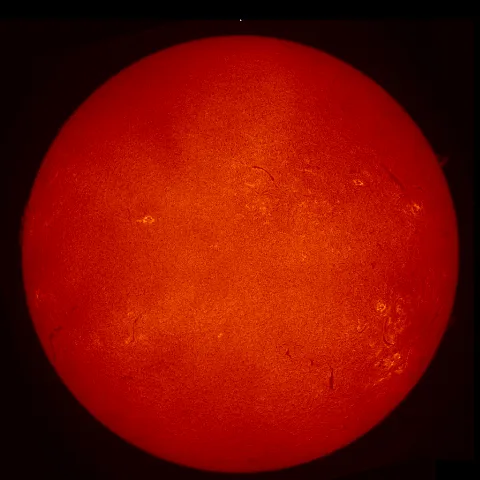 Image of Sun's chromosphere