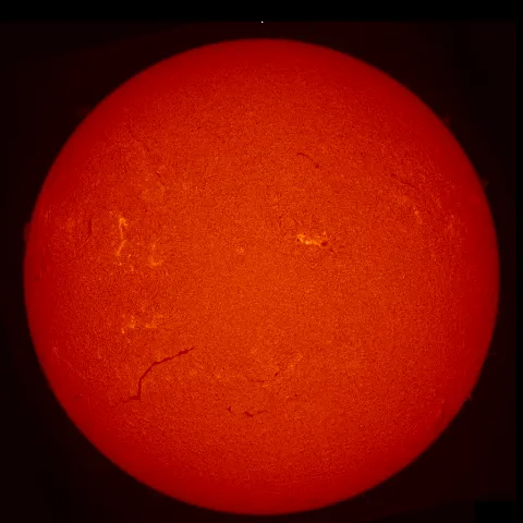 Image of Sun's chromosphere