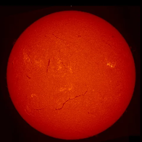 Image of Sun's chromosphere