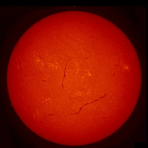 Image of Sun's chromosphere