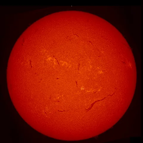 Image of Sun's chromosphere