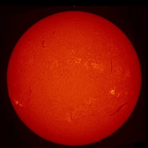 Image of Sun's chromosphere