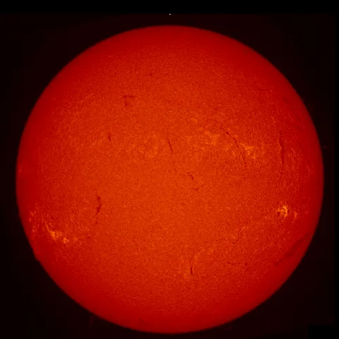 Image of Sun's chromosphere