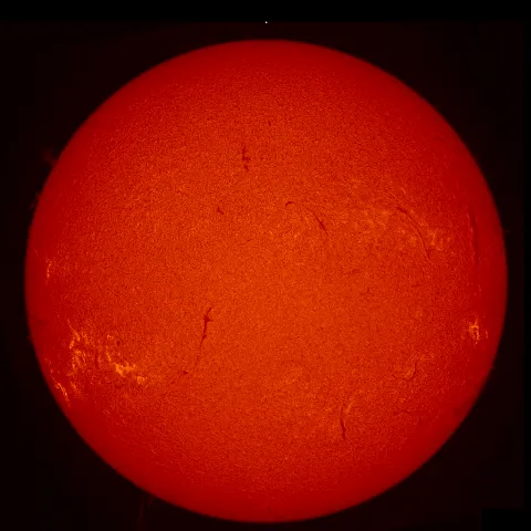 Image of Sun's chromosphere