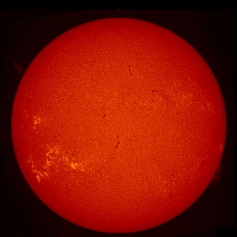 Image of Sun's chromosphere