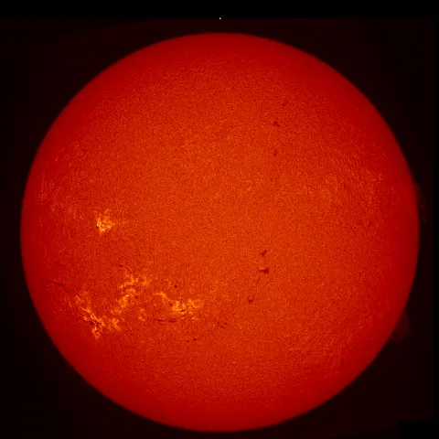 Image of Sun's chromosphere