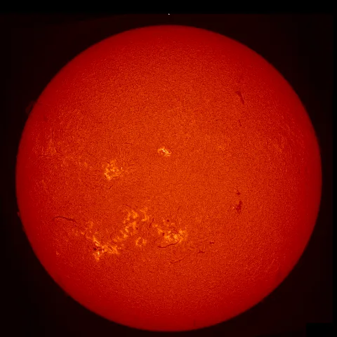 Image of Sun's chromosphere