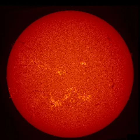 Image of Sun's chromosphere