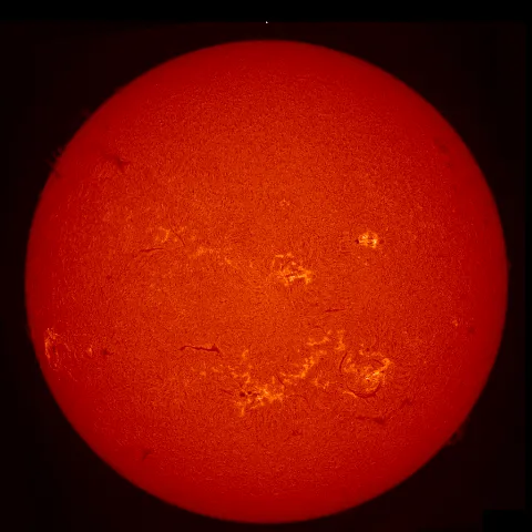 Image of Sun's chromosphere