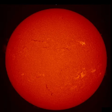 Image of Sun's chromosphere