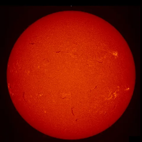 Image of Sun's chromosphere