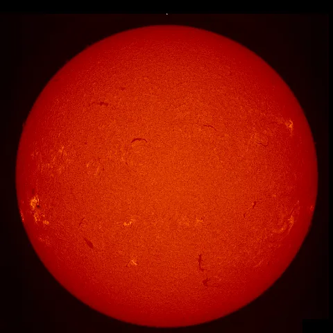 Image of Sun's chromosphere