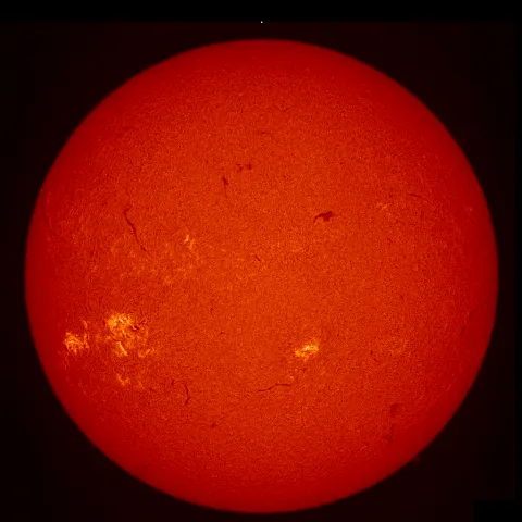 Image of Sun's chromosphere