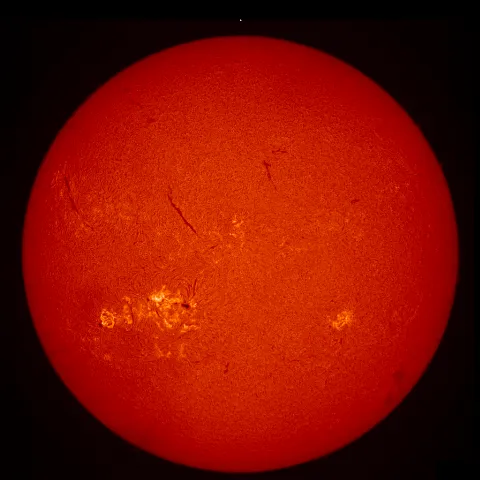 Image of Sun's chromosphere