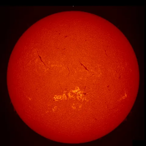 Image of Sun's chromosphere