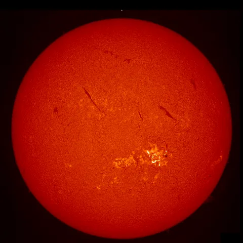 Image of Sun's chromosphere