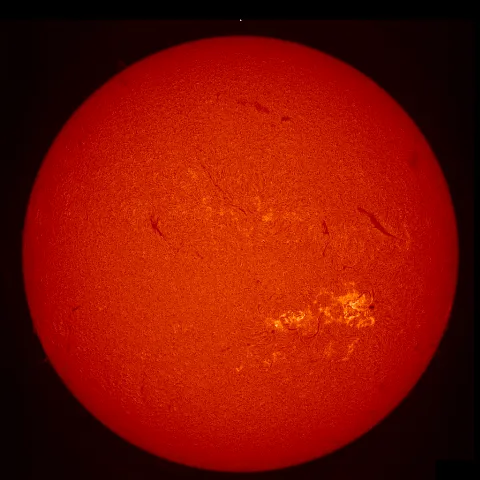 Image of Sun's chromosphere