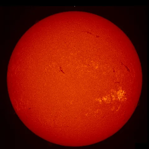 Image of Sun's chromosphere