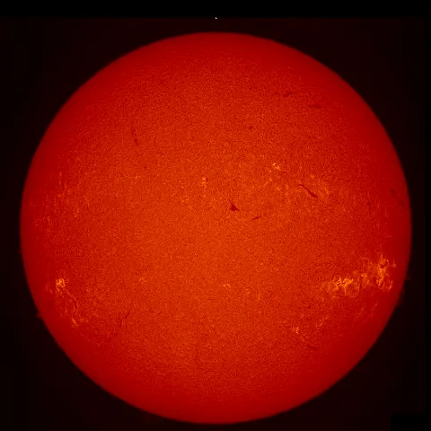 Image of Sun's chromosphere