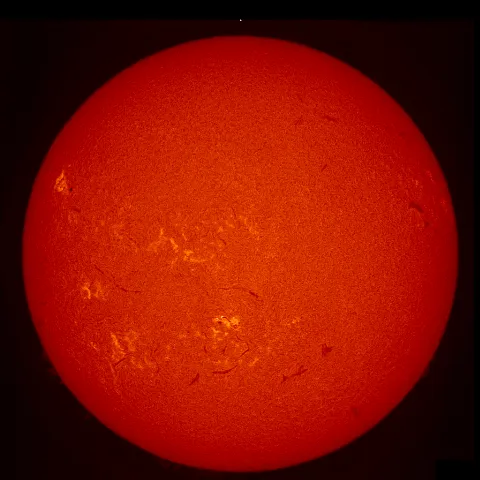 Image of Sun's chromosphere