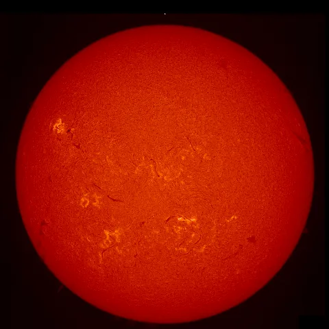 Image of Sun's chromosphere