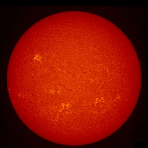 Image of Sun's chromosphere